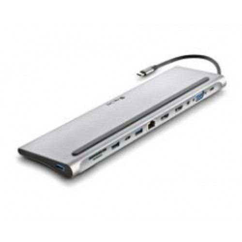Dock Station NGS USB-C 12en1 Plata...