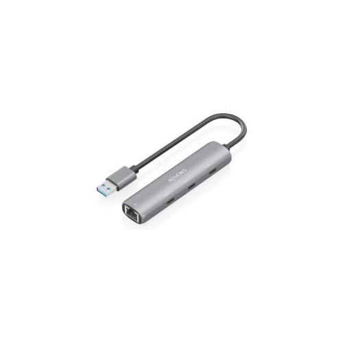 Hub AISENS USB-A a 3xUSB-C/1xRJ45...