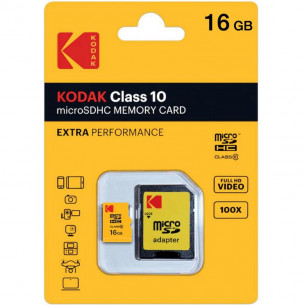 Kodak Micro SDHC 16GB Clase...