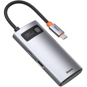 Baseus Hub USB-C 4-en-1:...