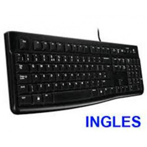 Teclado LOGITECH K120 USB OEM Inglés...