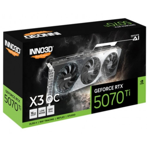 Gráfica Inno3D GeForce RTX 5070 Ti X3...