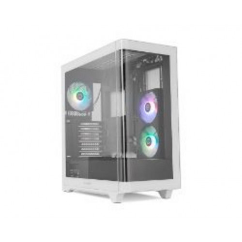 Caja NOX Ether ATX ITX Negra/Blanca...