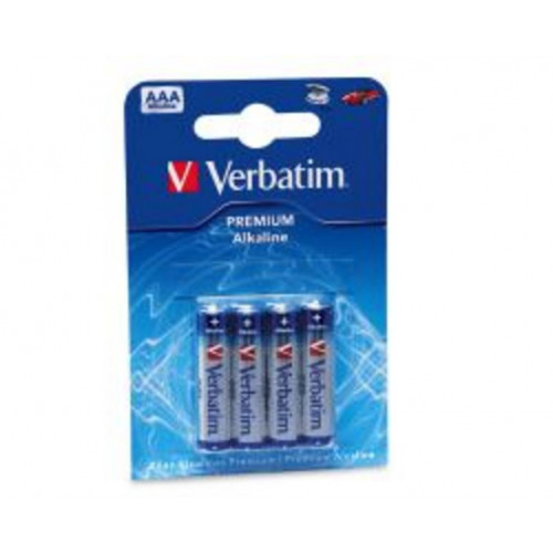 Pilas Alcalinas AAA Verbatim (Pack 4)...