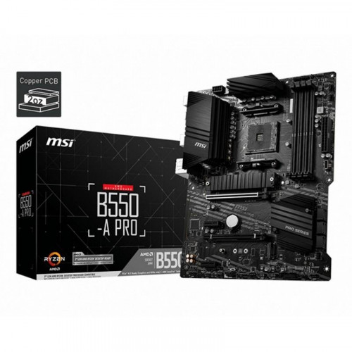 MSI B550M PRO-VDH Placa Base AM4...