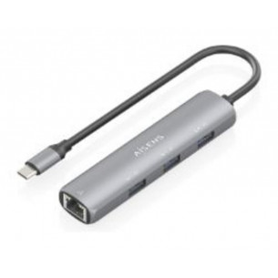 Dock AISENS 4 en 1 USB-C a...