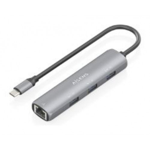 Dock AISENS 4 en 1 USB-C a 3...