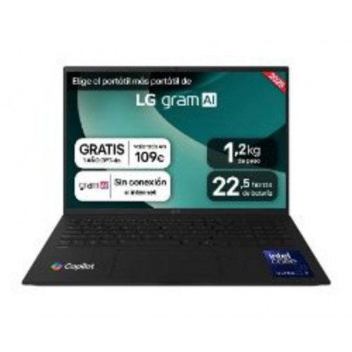 Portátil LG Gram 16" Intel Core Ultra...