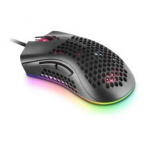 Ratón Mars Gaming Óptico Diestro RGB...