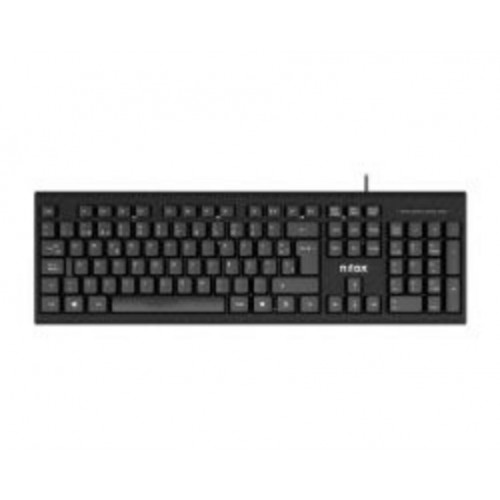 Teclado Nilox USB Negro (NXKBE000011)