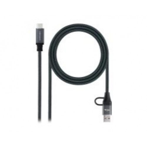 Nanocable USB-C a USB-A + USB-C/M...