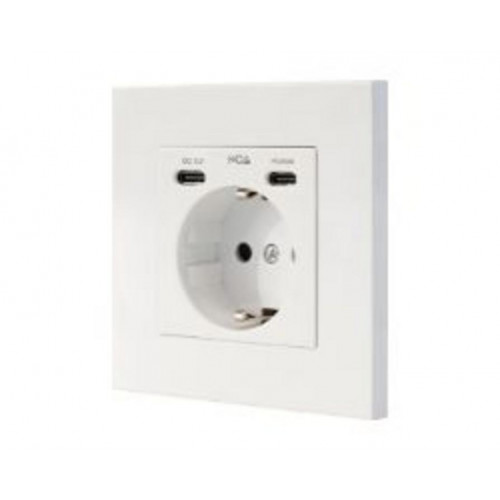 Enchufe de Pared Nanocable Schuko con...