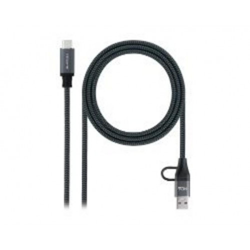 Nanocable USB-C a USB-A + USB-C/M...