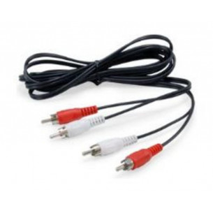 Cable EQUIP Audio 2xRCA/M a...