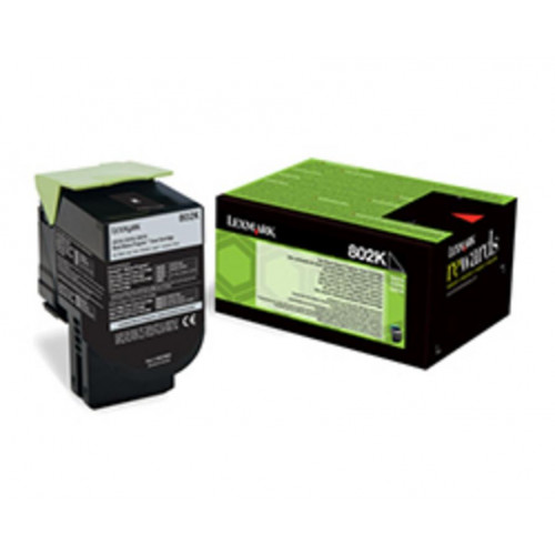 Toner Lexmark Láser 802K Negro 1000...