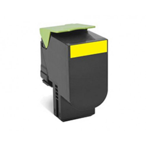 Toner Lexmark Láser 802HY Amarillo...