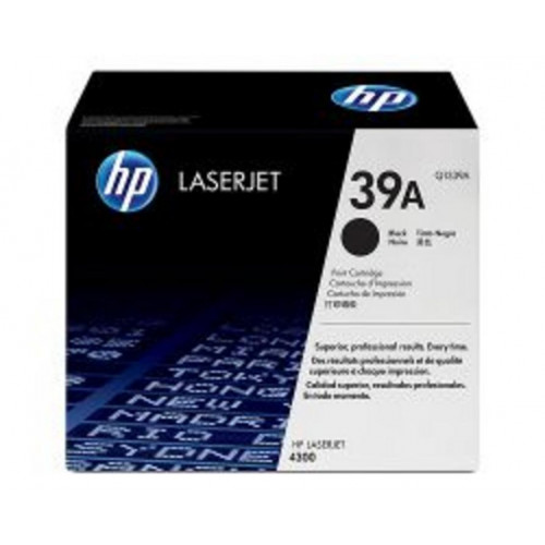 Toner HP LaserJet 39A Negro 18000...