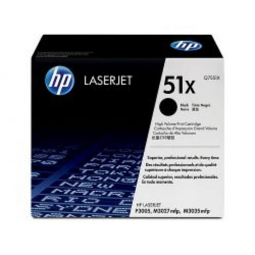 Toner HP LaserJet 51X Negro 13000...