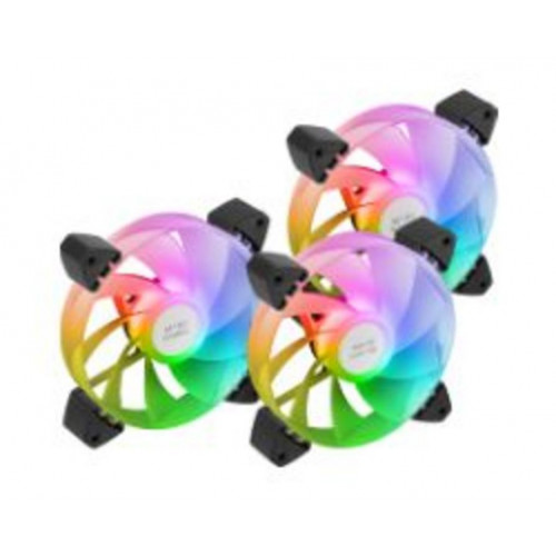 Ventilador Mars Gaming ARGB 3x120mm...