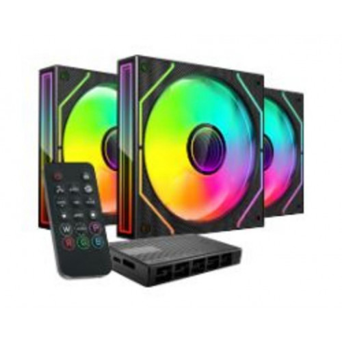 Ventilador Mars Gaming ARGB 120mm Kit...