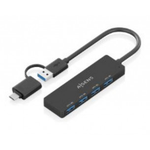 Hub AISENS USB-A +...