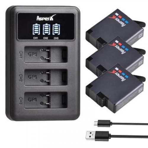 Cargador Doble Puluz Compatible con...