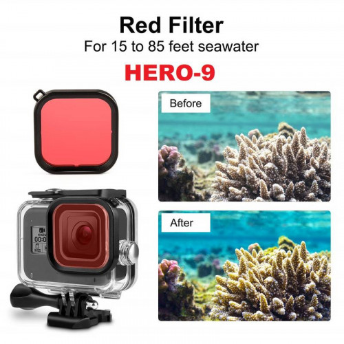 Filtro Rojo Compatible con GoPro...