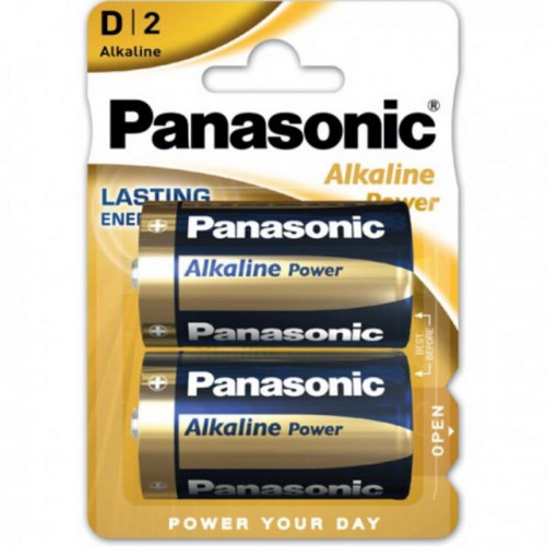 Pila Panasonic Alcalina D LR20 (Pack...