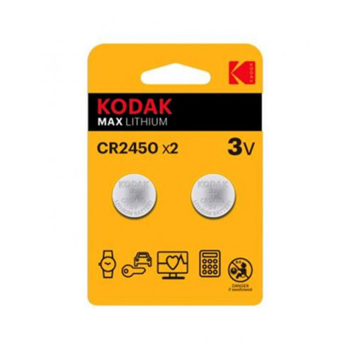 Pila Kodak Max Lithium CR2450 3V (2...