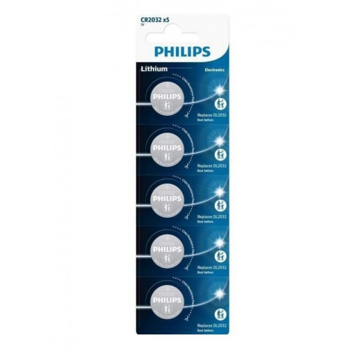 Pila Philips Litio CR2032 3V