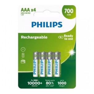 Pilas Recargables Philips...