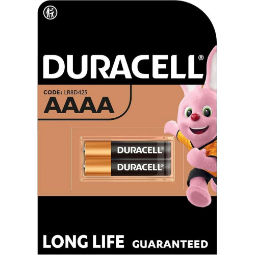 Pila Duracell AAAA Pack de 2 Unidades