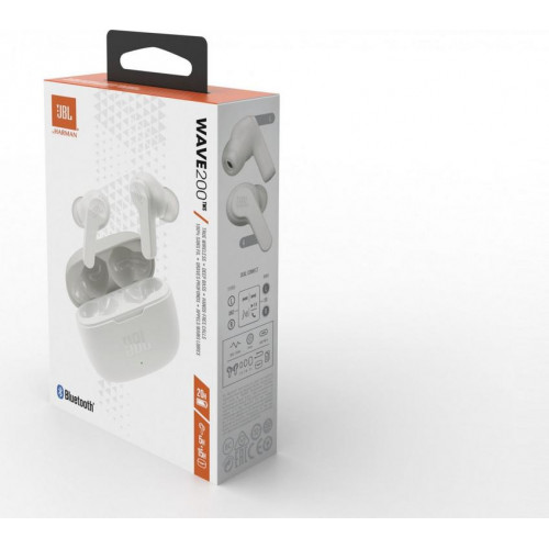 Auriculares JBL Wave 200TWS Blanco