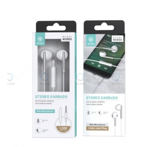 Auricular Ikrea Etereo con Micrófono...