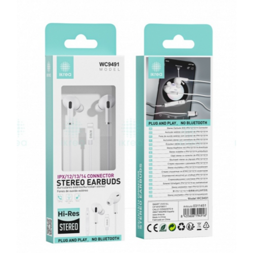 Auriculares IKREA Hi-Res Estéreo con...