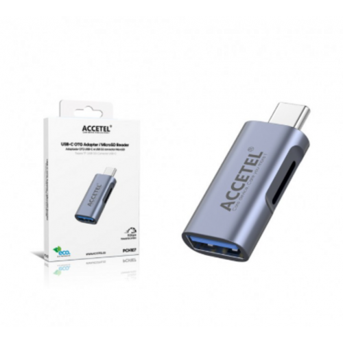 Adaptador Accetel USB-C a USB 3.0 con...