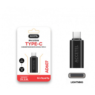Adaptador Accetel Lightning...