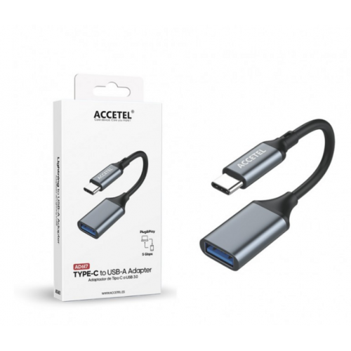 Cable Accetel OTG USB-C a USB 3.0 AD617