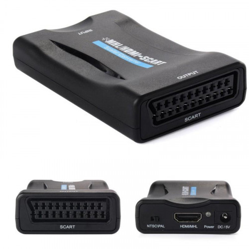 Adaptador Convertidor HDMI a SCART...