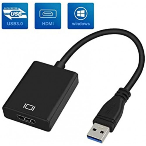 Adaptador Convertidor USB3.0 a HDMI...