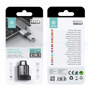 Adaptador Lightning USB a...