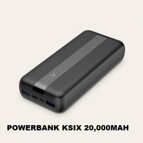 Powerbank KSIX 20000 mAh Negro...