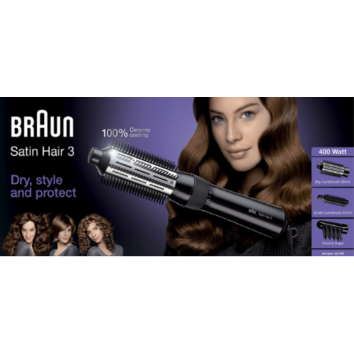 Cepillo de Pelo Braun Satin Hair 3...