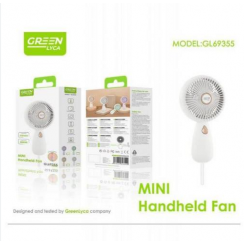 Mini Ventilador de Mano Green Lyca...