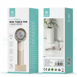 Ventilador de Mesa Ikrea 3...