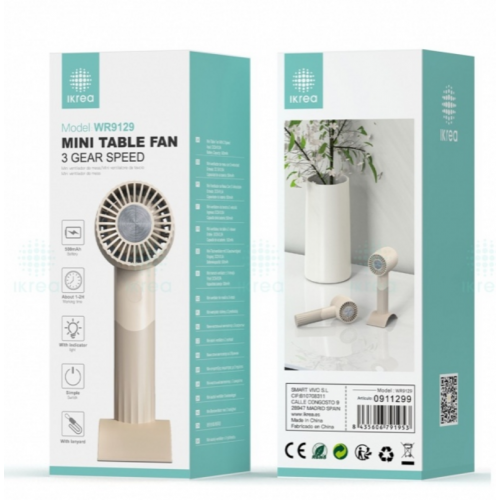 Ventilador de Mesa Ikrea 3...