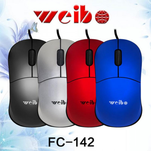 Ratón Weibo Óptico con Cable