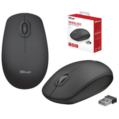 Ratón Trust Ziva Óptico Inalámbrico...