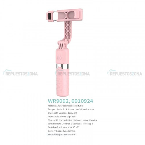 Ikrea Palo Selfie con Bluetooth para...