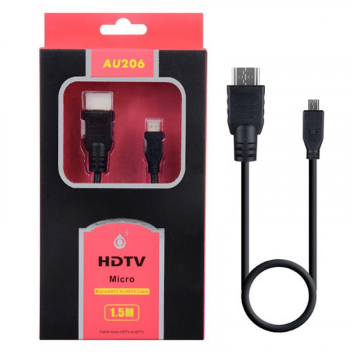 Cable One Plus HDMI a Micro HDMI 4K...